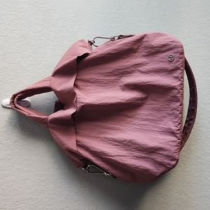 Lululemon Dusty Pink On My Level 19L Tote Bag